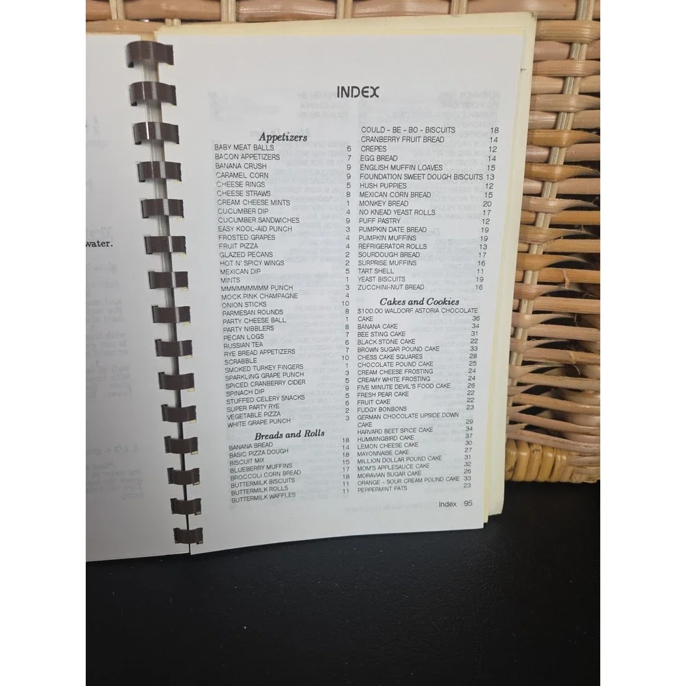 Archdale Wesleyan Church Cookbook Archdale, North Carolina 1994‎ Vintage